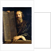Moses Holding the Ten Commandments by Philippe de Champaigne