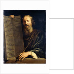 Moses Holding the Ten Commandments by Philippe de Champaigne