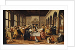 A Merry Company in a Palatial Interior by Dirck Hals