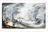 A Winter Landscape with the Massacre of the Innocents by Gysbrecht Lytens or Leytens