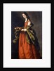 Saint Dorothea by Francisco de Zurbaran