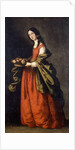 Saint Dorothea by Francisco de Zurbaran