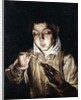 A Boy lighting a Candle by El Greco