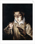 A Boy lighting a Candle by El Greco