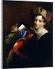 A Boy with a Parrot by Martin Ferdinand Quadal