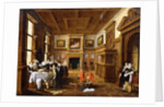 A Merry Company in an Interior by Dirck Hals