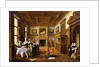 A Merry Company in an Interior by Dirck Hals