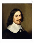 Portrait of a Gentleman, bust length, wearing Black by Gerrit van Honthorst