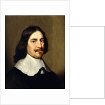 Portrait of a Gentleman, bust length, wearing Black by Gerrit van Honthorst