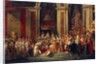 Napoleon crowning Josephine by Jacques Louis David