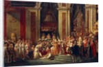 Napoleon crowning Josephine by Jacques Louis David
