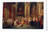 Napoleon crowning Josephine by Jacques Louis David