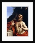 Saint Jerome in the Wilderness by Guercino
