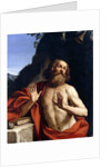 Saint Jerome in the Wilderness by Guercino