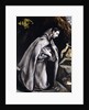 Saint Francis kneeling in Meditation by El Greco