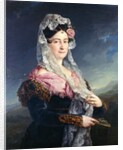 Portrait of Dona Maria de los Dolores Gomez de las Casas e Ibarrondo, the First Marquise of Ulagares by Jose Camaron