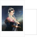 Portrait of Dona Maria de los Dolores Gomez de las Casas e Ibarrondo, the First Marquise of Ulagares by Jose Camaron