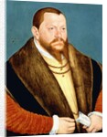 Portrait of Duke Augustus of Saxony by Lucas the Younger Cranach