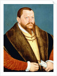 Portrait of Duke Augustus of Saxony by Lucas the Younger Cranach