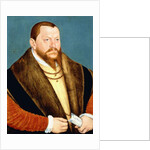 Portrait of Duke Augustus of Saxony by Lucas the Younger Cranach