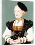 Portrait of Anne of Denmark by Lucas the Younger Cranach