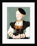 Portrait of Anne of Denmark by Lucas the Younger Cranach