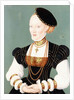 Portrait of Anne of Denmark by Lucas the Younger Cranach