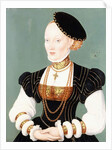 Portrait of Anne of Denmark by Lucas the Younger Cranach