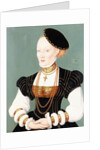 Portrait of Anne of Denmark by Lucas the Younger Cranach