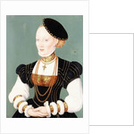 Portrait of Anne of Denmark by Lucas the Younger Cranach