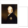 Portrait of Prince Adolphus Frederick, Duke of Cambridge, bust length wearing the Star of the Garter, 1808 by William Beechey