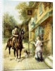 The Village Postman by Heywood Hardy
