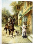 The Village Postman by Heywood Hardy