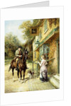 The Village Postman by Heywood Hardy