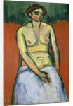 Seated Female Nude, c.1910 by Alexej von Jawlensky