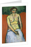 Seated Female Nude, c.1910 by Alexej von Jawlensky