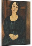 Woman in a Plaid Dress, 1916 by Amedeo Modigliani