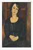 Woman in a Plaid Dress, 1916 by Amedeo Modigliani