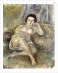 Reclining Girl, 1925 by Jules Pascin