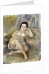 Reclining Girl, 1925 by Jules Pascin