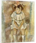 Little Girl in Pink, 1926 by Jules Pascin
