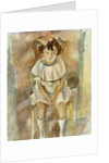 Little Girl in Pink, 1926 by Jules Pascin