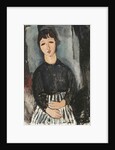 A Servant in a Striped Apron, 1916 by Amedeo Modigliani
