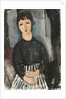 A Servant in a Striped Apron, 1916 by Amedeo Modigliani