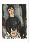 A Servant in a Striped Apron, 1916 by Amedeo Modigliani