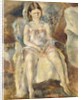 Young Girl Sitting, 1928 by Jules Pascin
