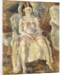 Young Girl Sitting, 1928 by Jules Pascin