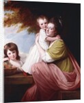 Group Portrait of Dorothy Stables and her Daughters, Harriet and Maria by George Romney