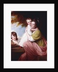 Group Portrait of Dorothy Stables and her Daughters, Harriet and Maria by George Romney
