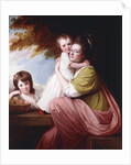 Group Portrait of Dorothy Stables and her Daughters, Harriet and Maria by George Romney
